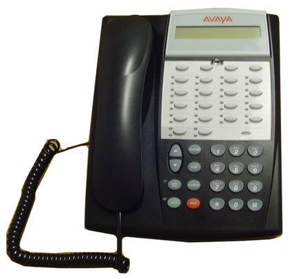 *Fully Refurbished* Avaya Partner 18D Euro Black Series 1 Business Office Phone 
