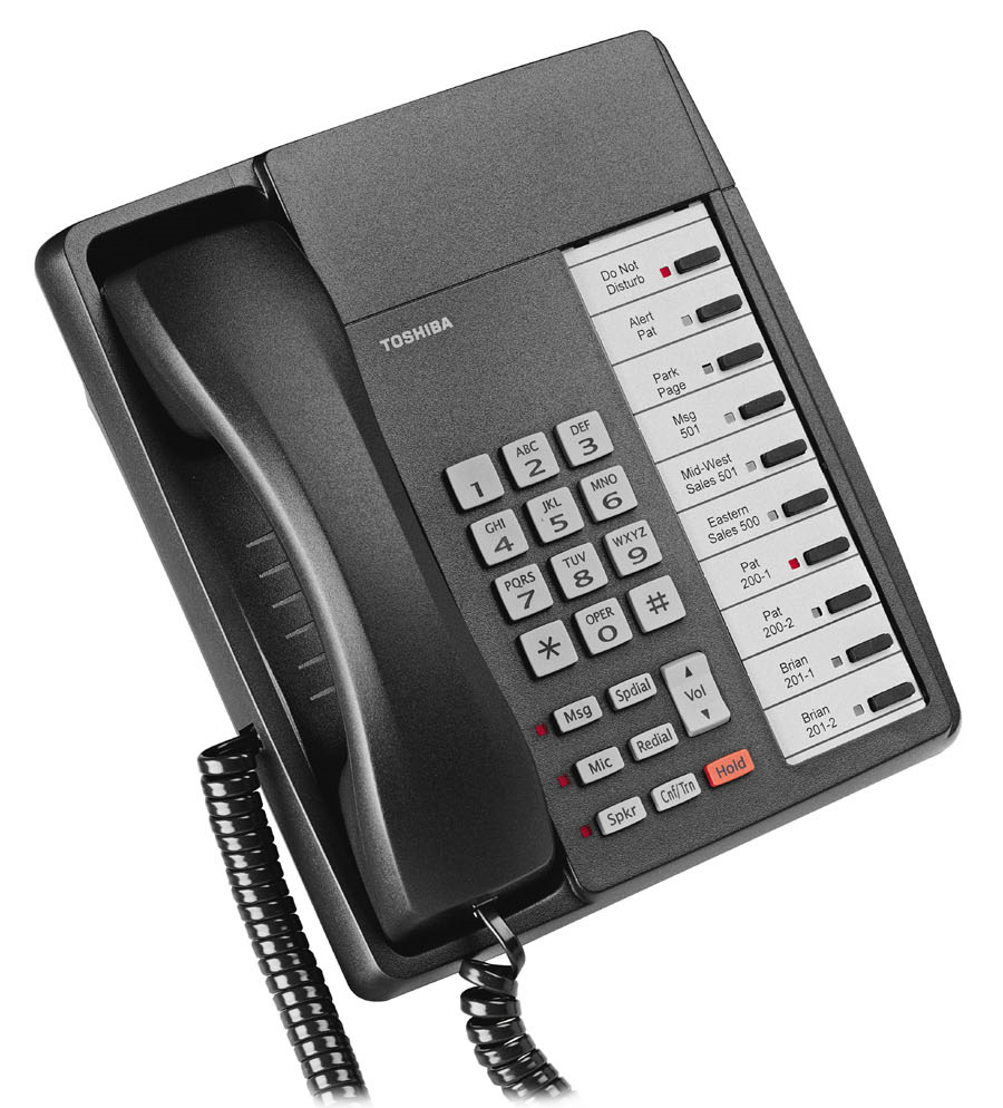 sold by Business Communications of Maine Toshiba DKT3010-S 10-button Speaker Phone 