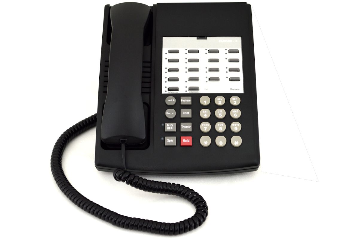 Avaya Partner 18 Euro Series 1 Black Phone 3158-05b for sale online 