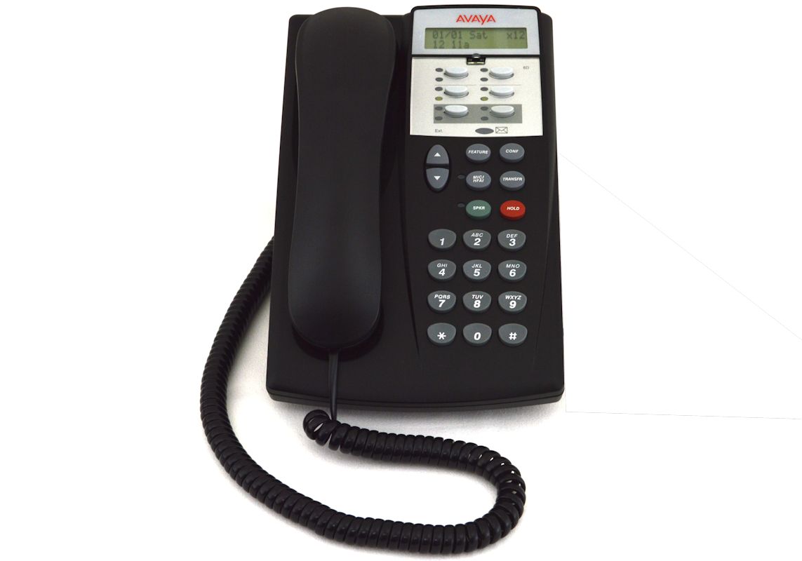 *Fully Refurbished* Avaya Partner 18D Euro Black Series 1 Business Office Phone 