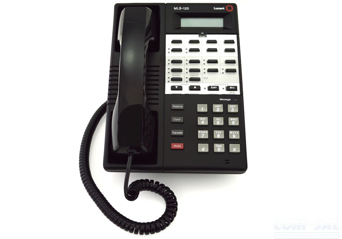 Avaya Lucent Partner MLS-12D Black Telephone