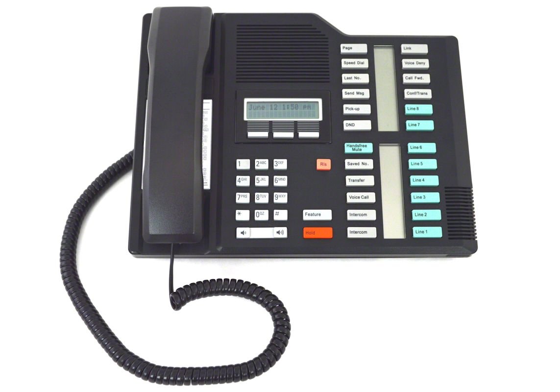 Fully Refurbished Nortel M7324 Executive Telephone NT8B40 Ash 
