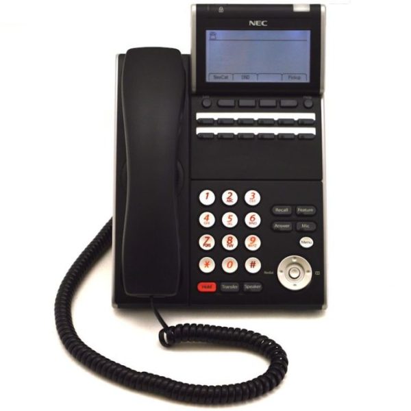 NEC ITL 12D-1(Black) IP Display Phone | DT730 (690002)