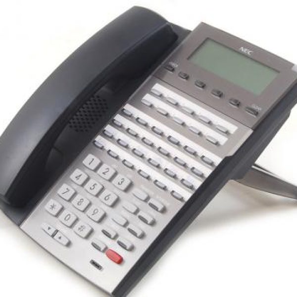 NEC DSX VoIP 34- Button Full- Duplex Backlit Display Telephone/ Black (1090034) Refurbished