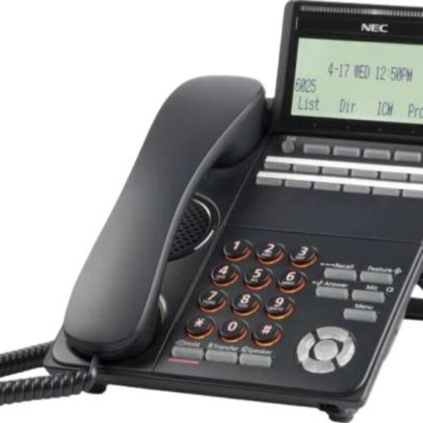 NEC DTK-12D-1 12 Button Digital Display Phone (BK) BE118996 & DT530